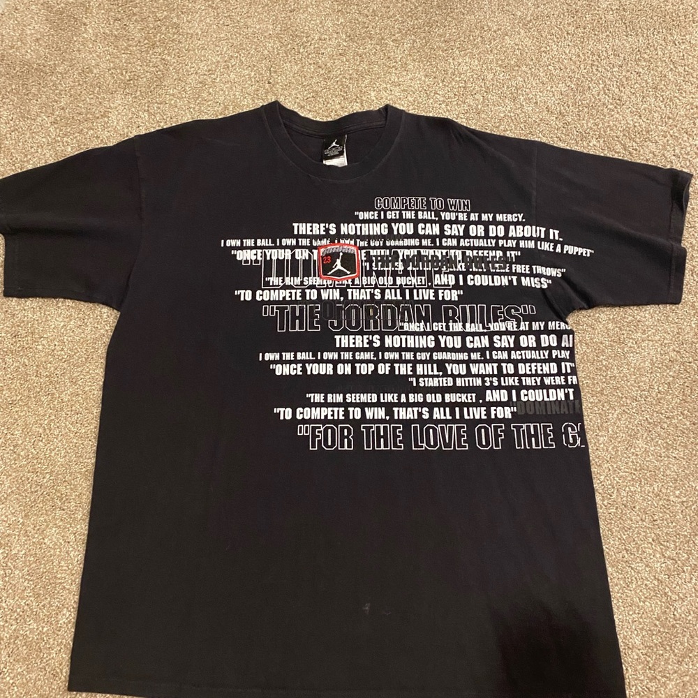 Air Jordan Graphic T-Shirt, XL